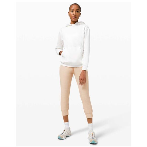 Lululemon READY TO RULU JOGGER CROP Heathered Cafe Au Lait Size: 10 - Picture 3 of 8